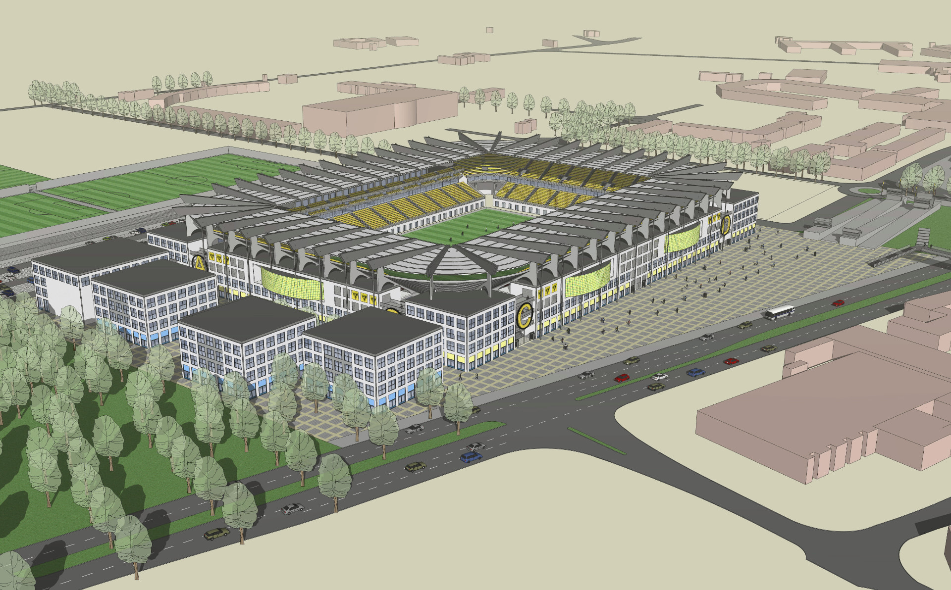 STADIONS — project van Widdershoven Architecten